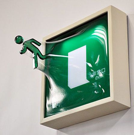 安全出口設計作品案例展示